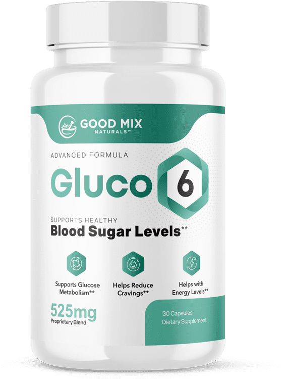 Gluco6 bottle